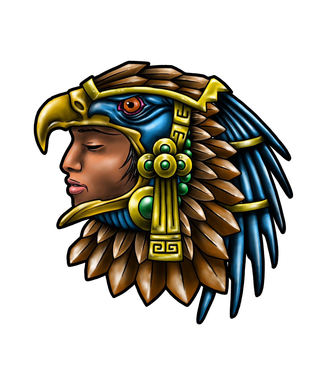 Eagle Headdress — Clay Walker Art