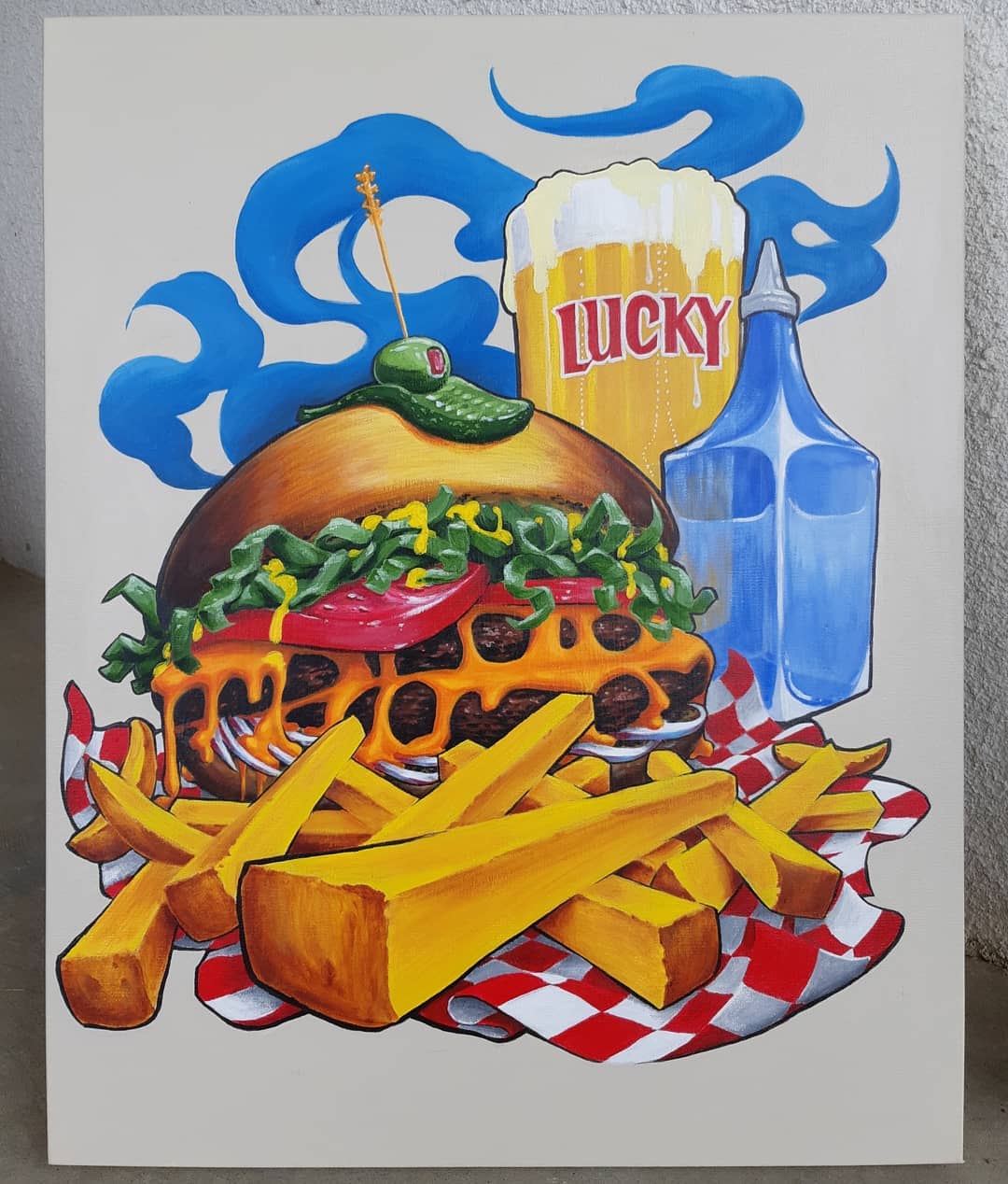 Lucky Burger — Clay Walker Art