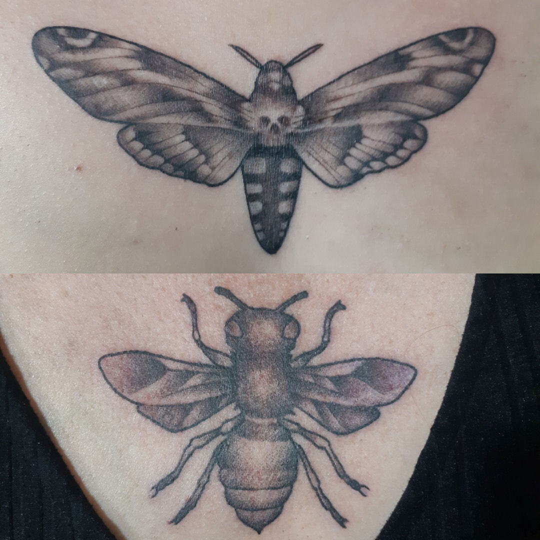 Giant Bug — Clay Walker Tattoo