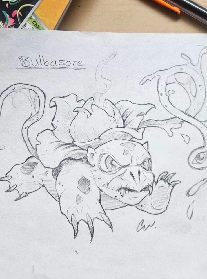 Bulbasore Sketch