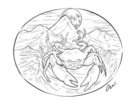 Cancer Design — Clay Walker Art