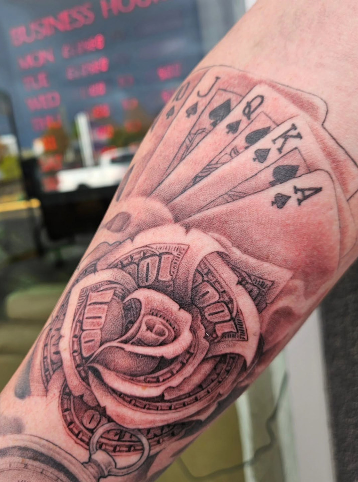 Money Rose & Cards — Clay Walker Money Rose & Cards