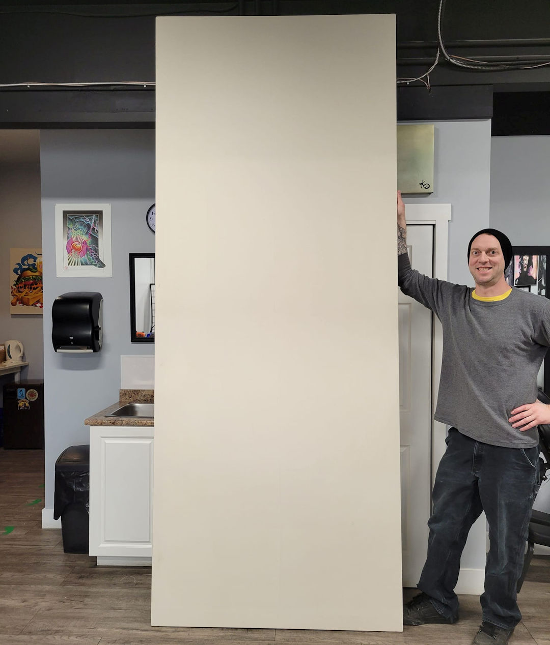 Canvas Frame 10x4 — Clay Walker