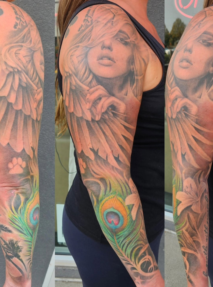 Tattoo Sleeve — Clay Walker Tattoo Sleeve