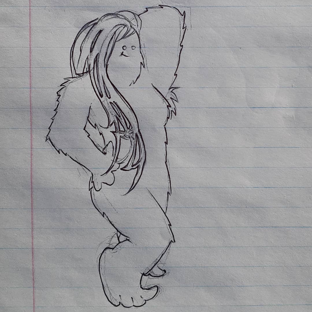 Bigfootette — Clay Walker Art