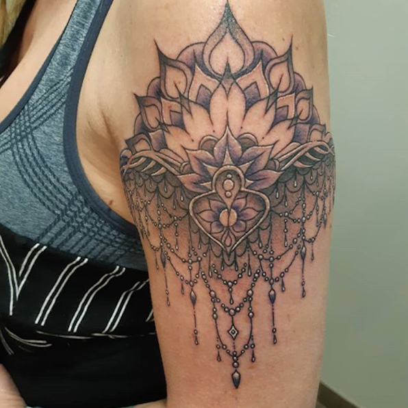 Chandelier Mandala — Clay Walker Tattoo