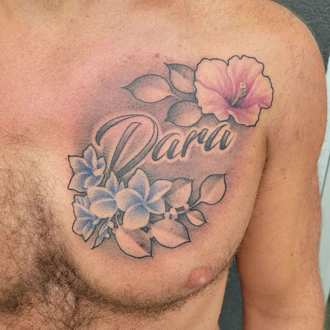 Super Soft Script Tattoo — Clay Walker Tattoo