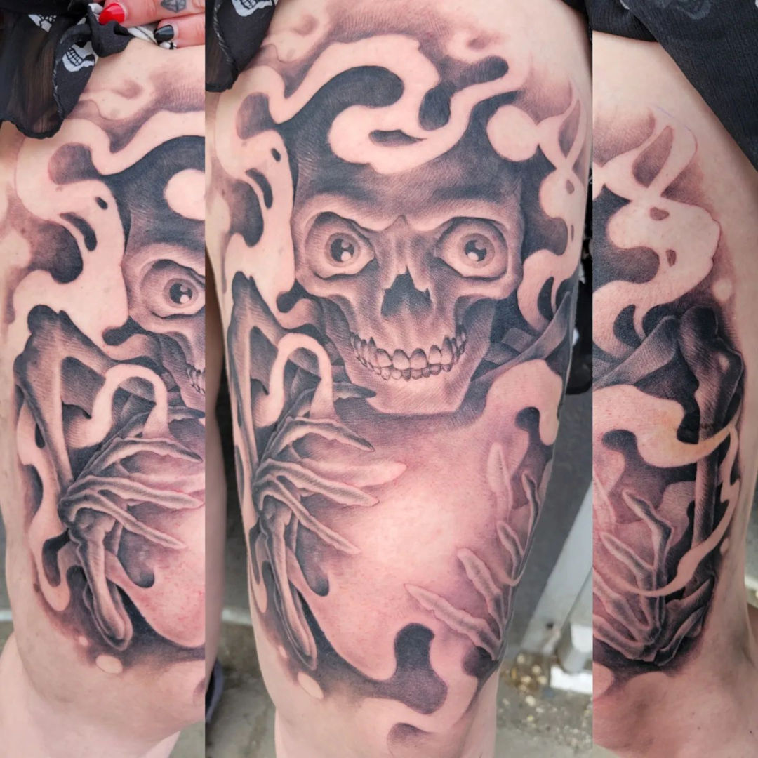 Energy Orb — Clay Walker Tattoo