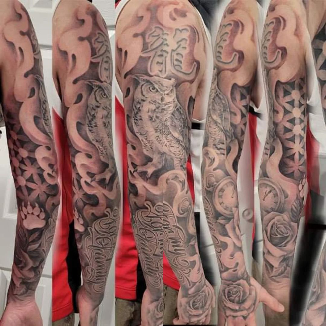 A Tribute to Client’s Son — Clay Walker Tattoo