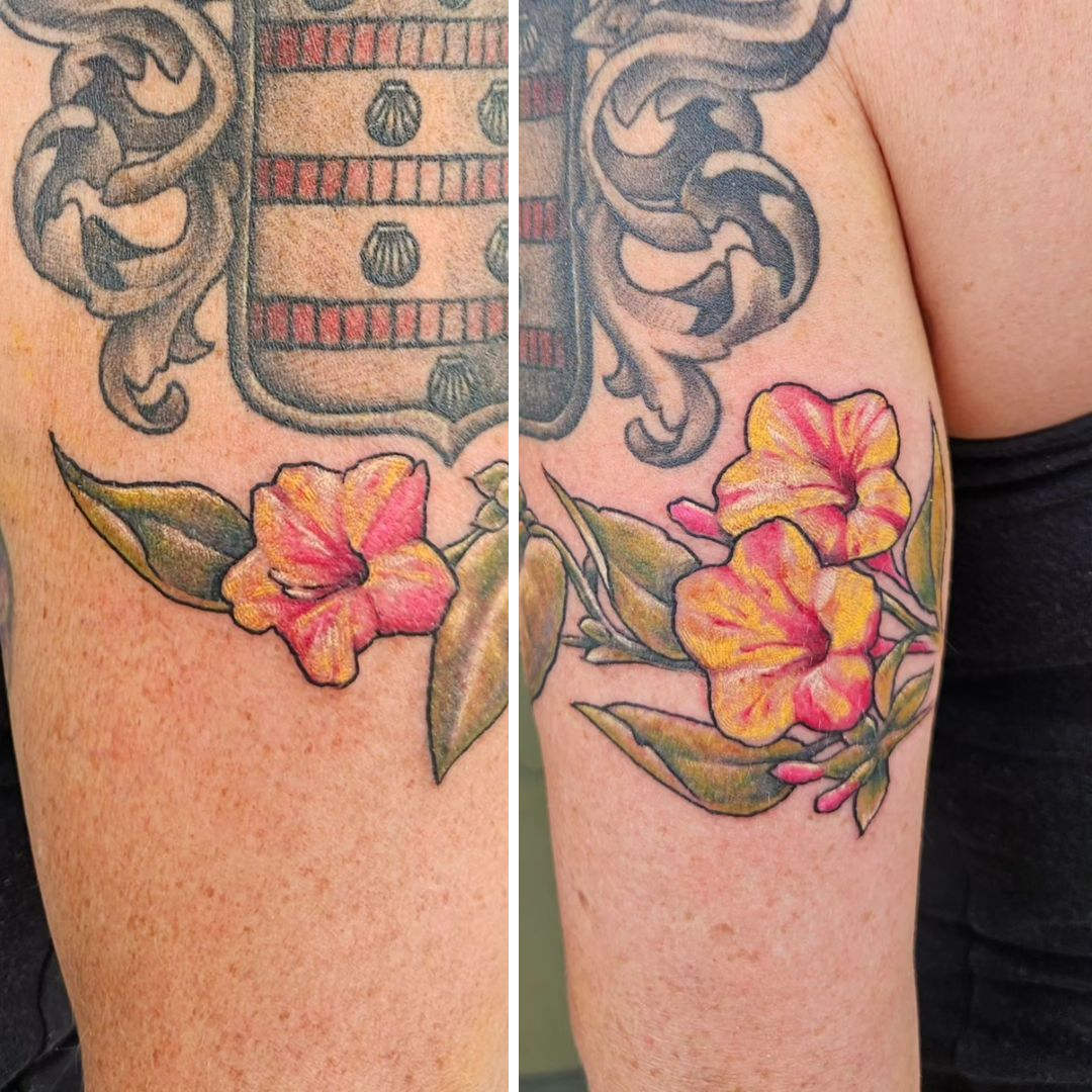 Four O’Clocks — Clay Walker Tattoo