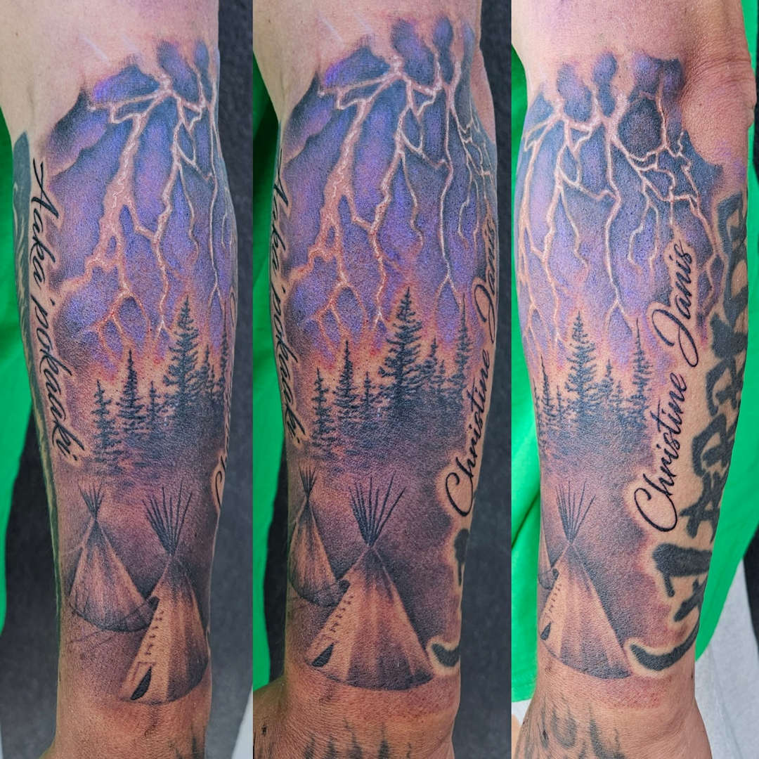 Shocking Memorial Tattoo — Clay Walker Tattoo