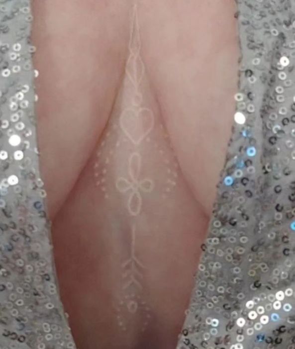 White Sternum Tattoo — Clay Walker Tattoo