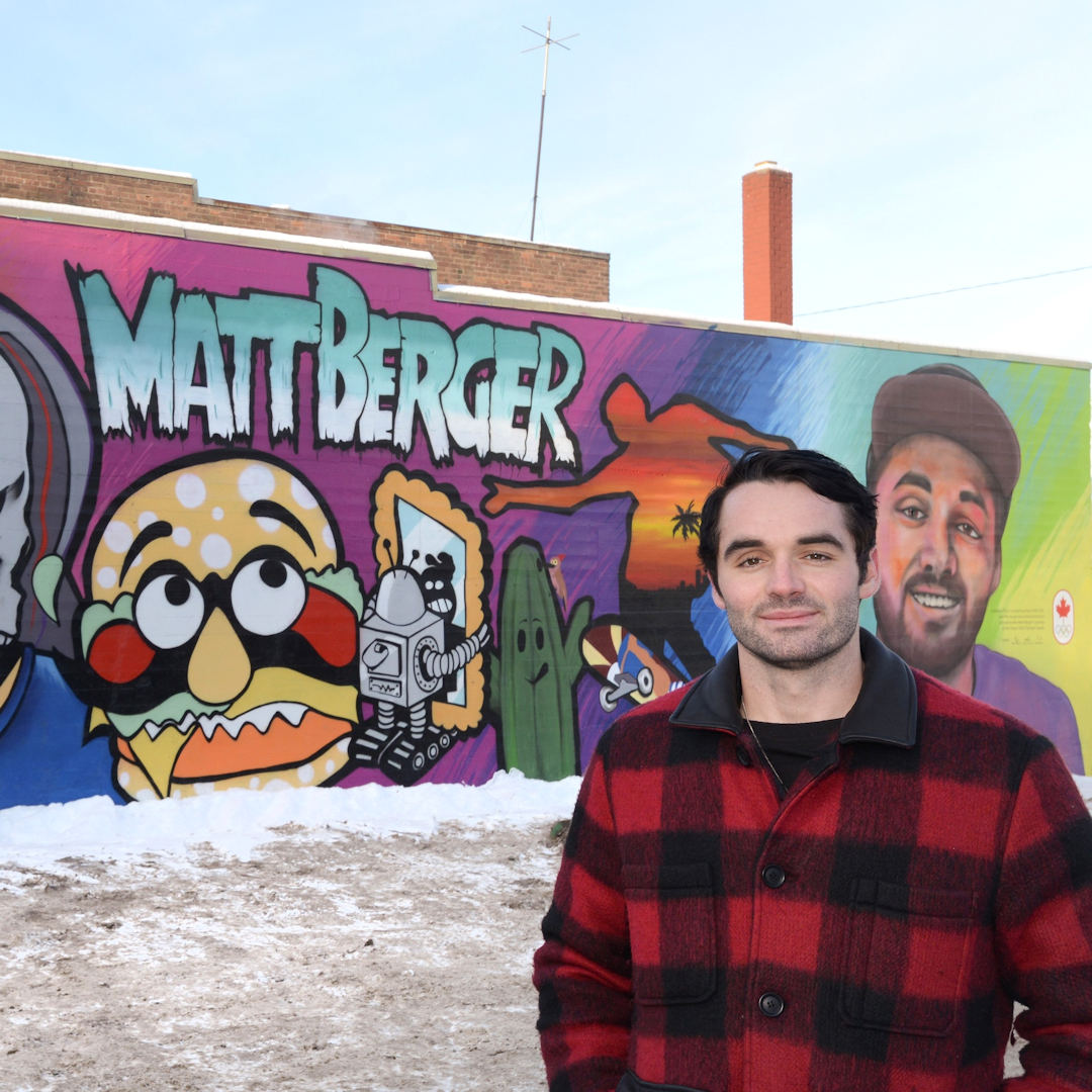 Matt Berger Mural — Canadian Tire