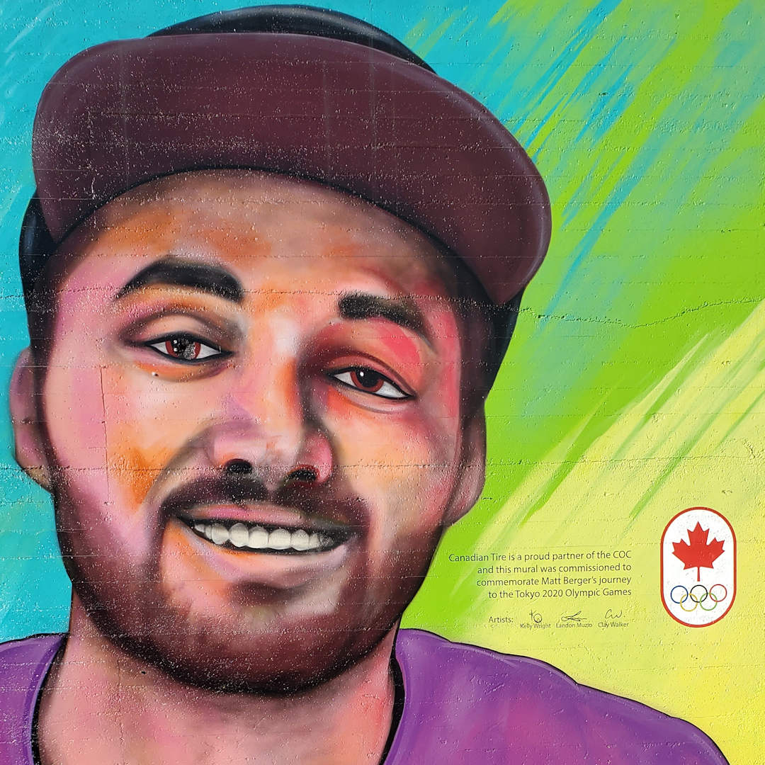 Matt Berger Mural — Kelly Wright, Landon Muzio, Clay Walker